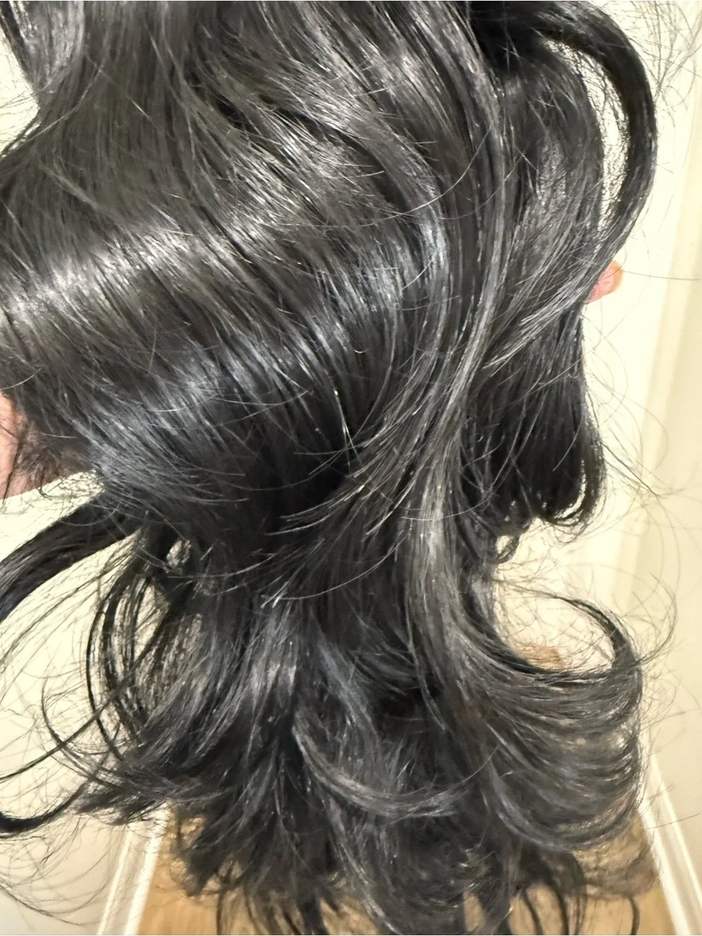 HAIR, 30” Long Layers, Lace Front, Jet Black